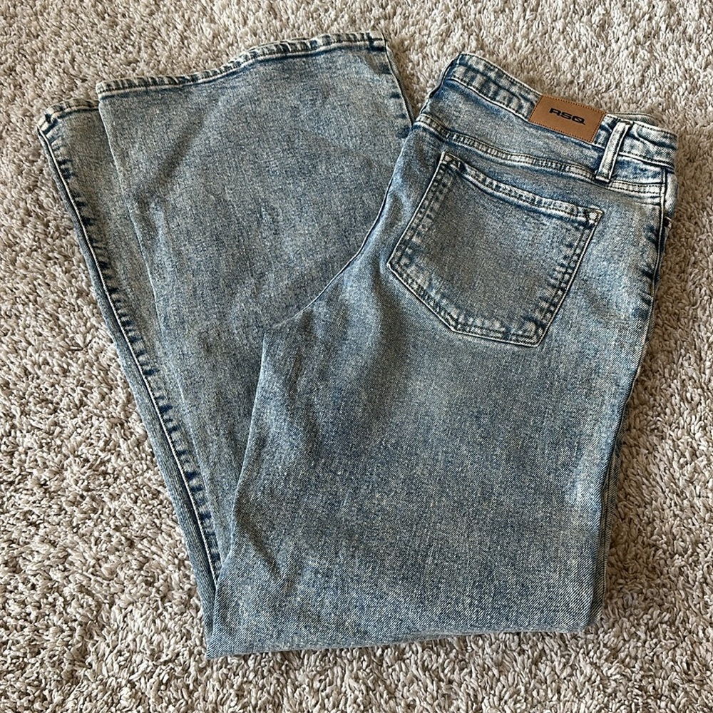 HI RISE FLARE JEANS